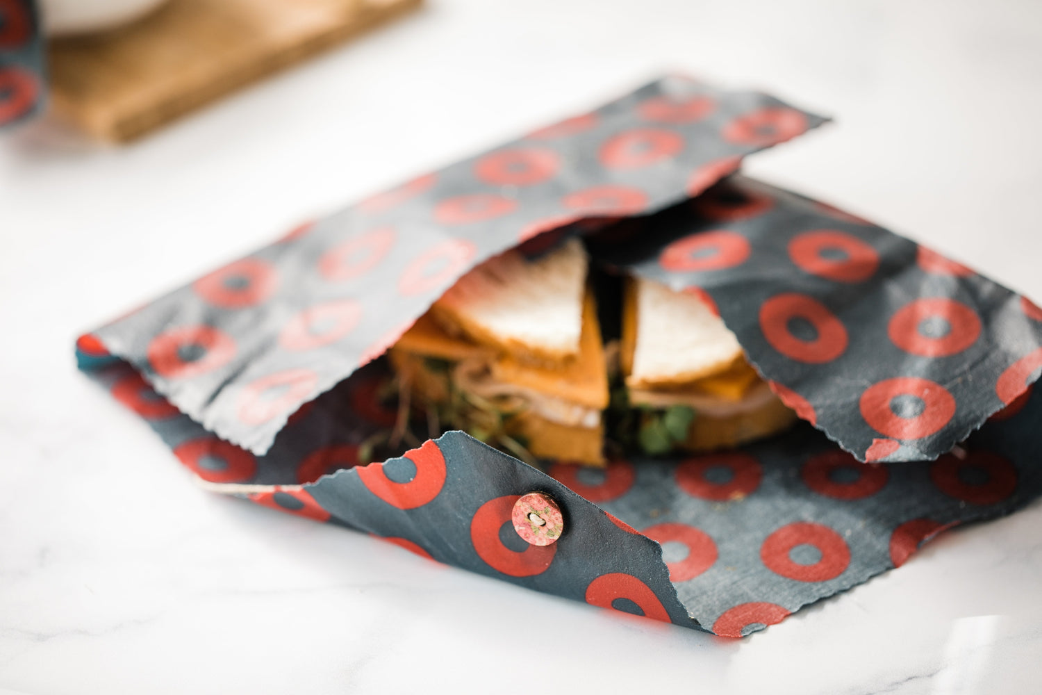 fishman donut beeswax wrap phish