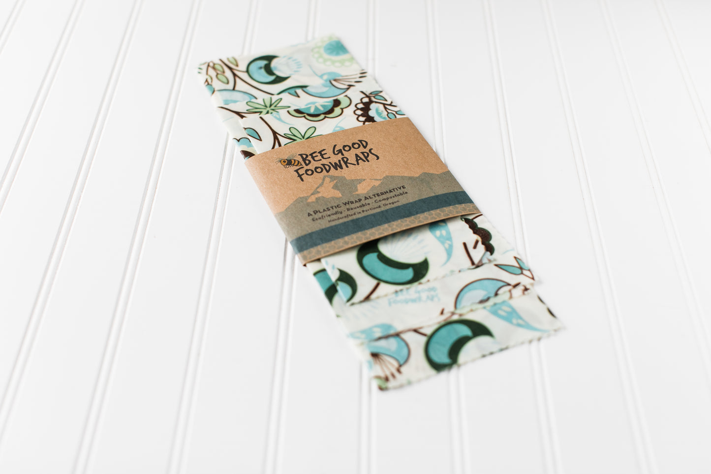 Turquoise Harmony Wrap Collection Beeswax Wraps