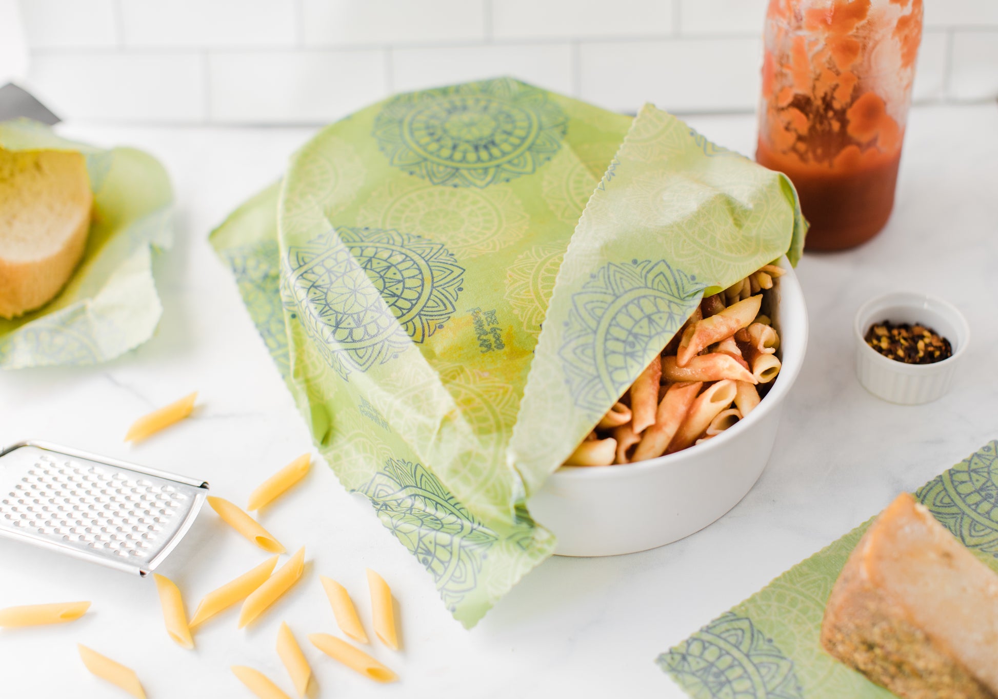 Green Mandalas Wrap Collection  Bee Good Wraps